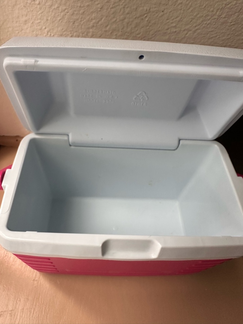 Mini Pink Hardshell Cooler - Picture 6 of 9